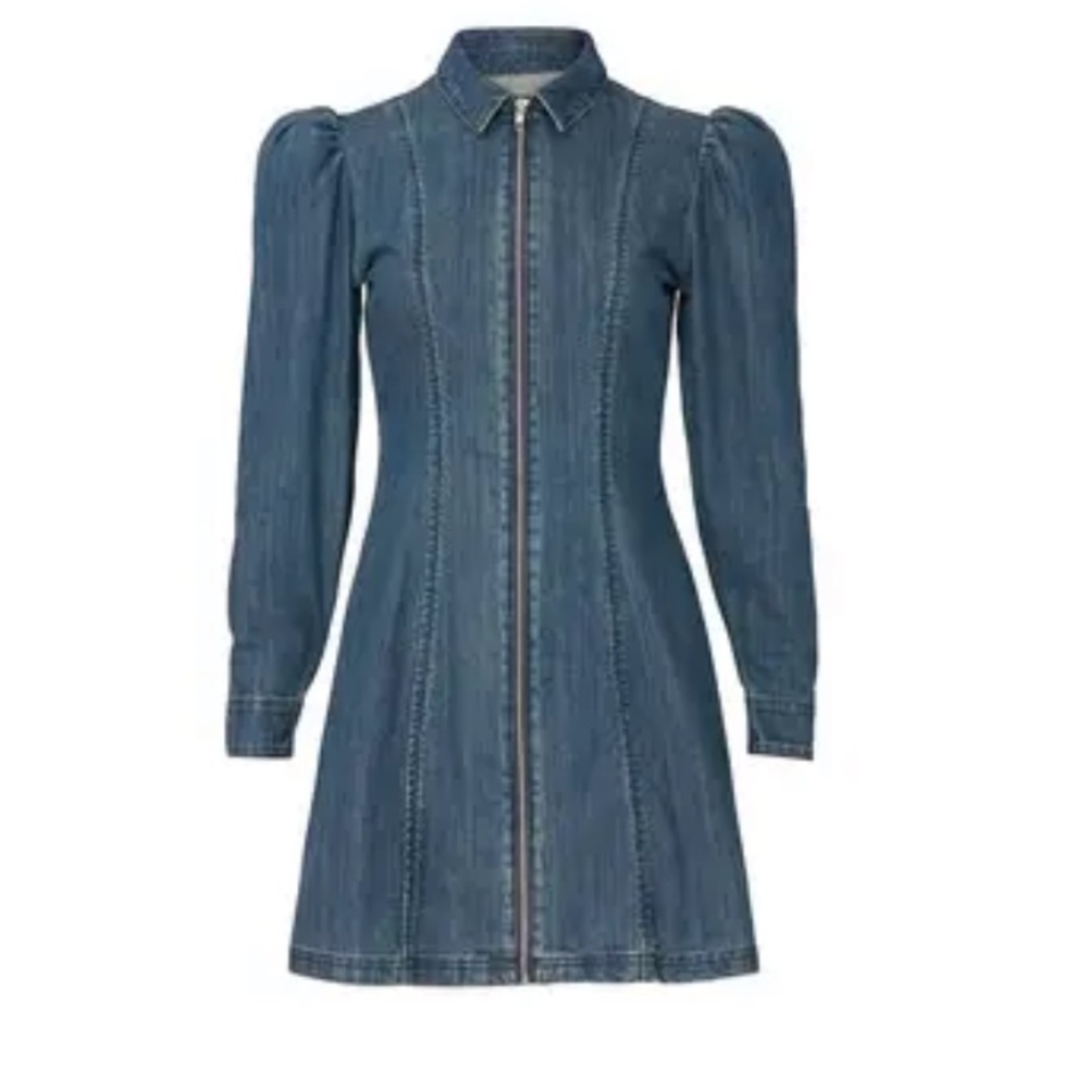 Alexa Chung Denim Dress